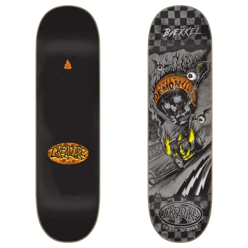 Meilleur Choix PLANCHE DE SKATE CREATURE BAEKKEL CRASH AND BURN PRO 8.6‘‘