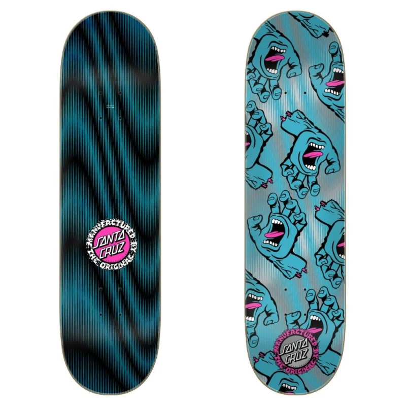 Réduction PLANCHE DE SKATE SANTA CRUZ HANDS ALL OVER 7 PLY BIRCH 8.25‘‘
