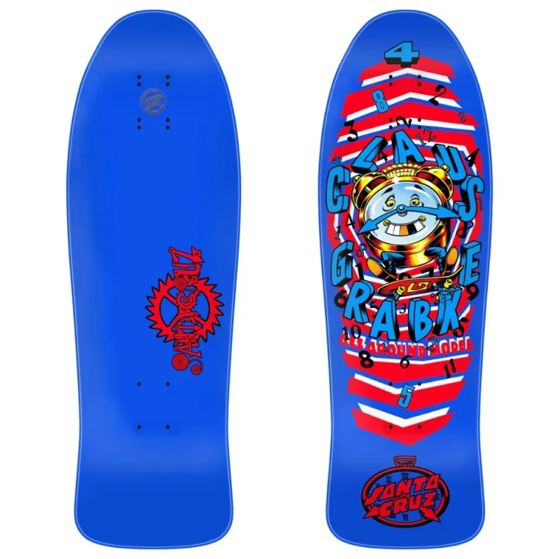 Commander Vite PLANCHE DE SKATE SANTA CRUZ GRABKE ALL AROUND REISSUE 9.89‘‘
