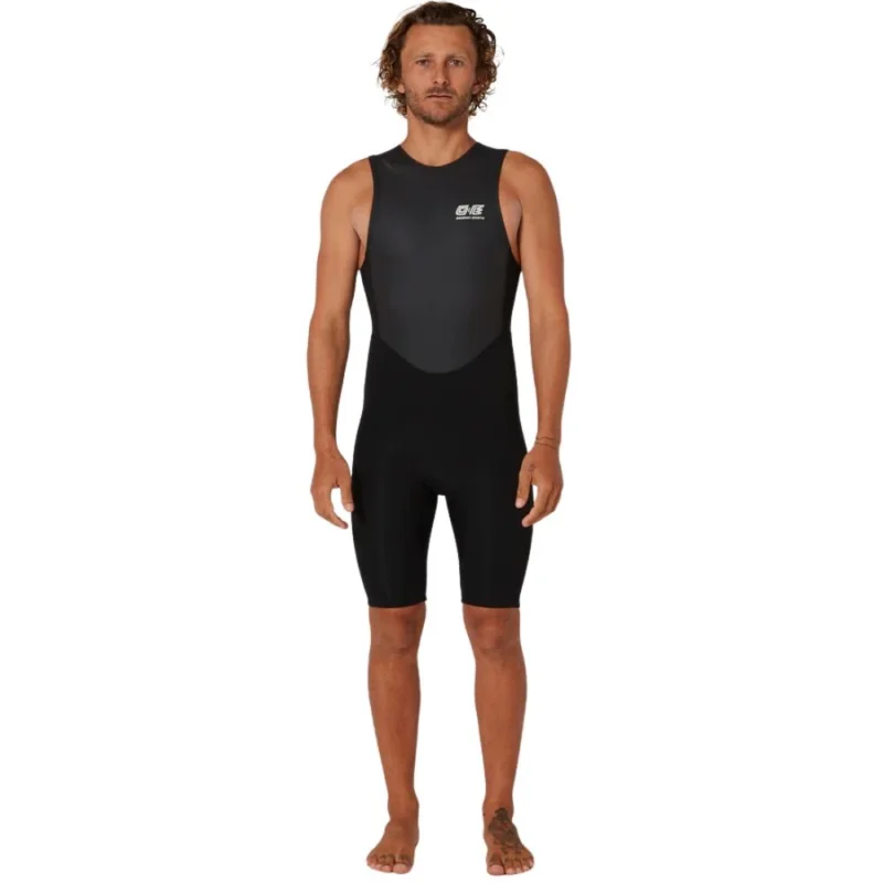 COMBINAISON OCEAN EARTH MENS HERITAGE SHORT JOHN 2MM Dernier Modèle