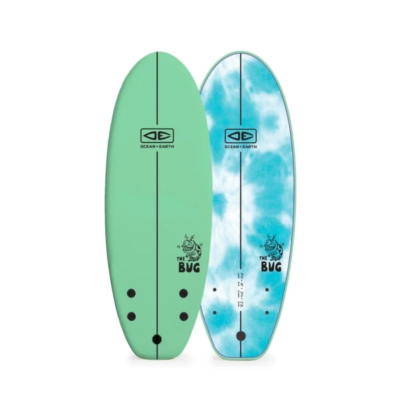Soldes PLANCHE DE SURF OCEAN EARTH THE BUG 4‘0‘‘ - SPEARMINT
