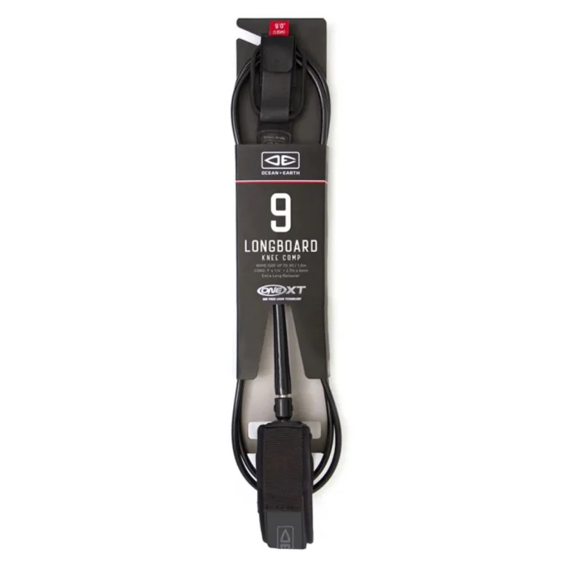 LEASH OCEAN EARTH LONGBOARD KNEE COMP ONE XT 9‘‘ Meilleur Choix