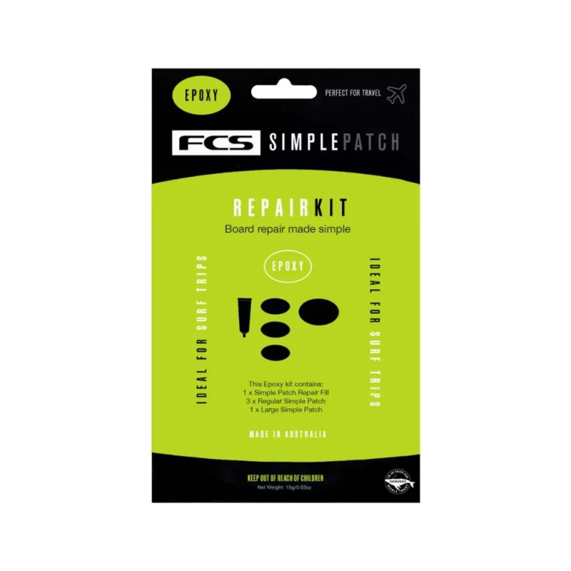 KITS DE RÔPARATION FCS SIMPLE PATCH REPAIR KIT - EPOXY Nouveauté