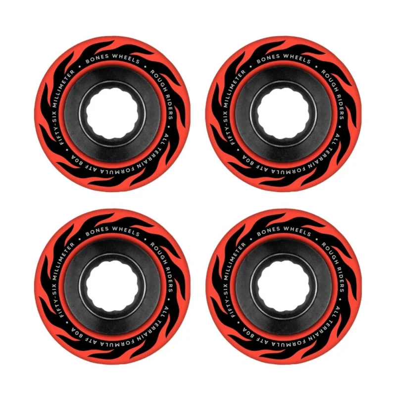 ROUES BONES ROUGHT RIDERS ETERNAL FLAME 59MM 80A Dernier Modèle