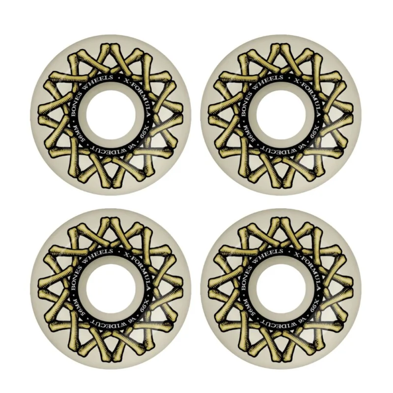 ROUES BONES WIDECUTS 56MM 99A V6 WIDECUT X-FORMULA Paiement Sécurisé