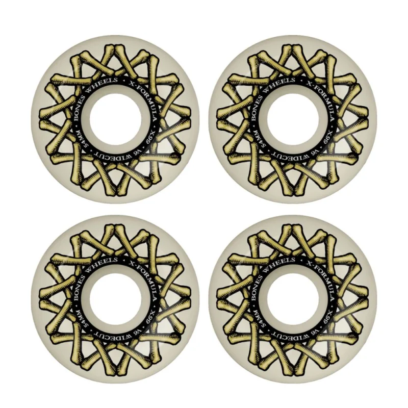 Produit De Marque ROUES BONES WIDECUTS 54MM 99A V6 WIDECUT X-FORMULA