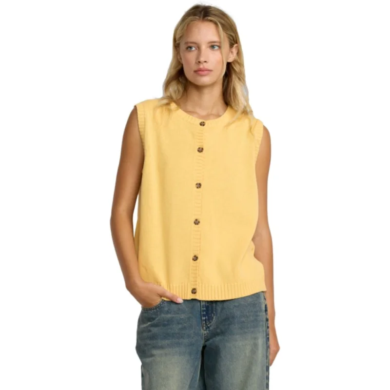 GILET RVCA CARRIE SWEATER Petit Prix