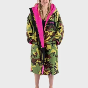 Acheter En Ligne Advance - Poncho Impermeable Zippé Adulte Manches Longues Vert Camo