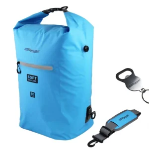 Soft Cooler Bag - Sac Isotherme Étanche 30 L Bleu Satisfait Ou Remboursé
