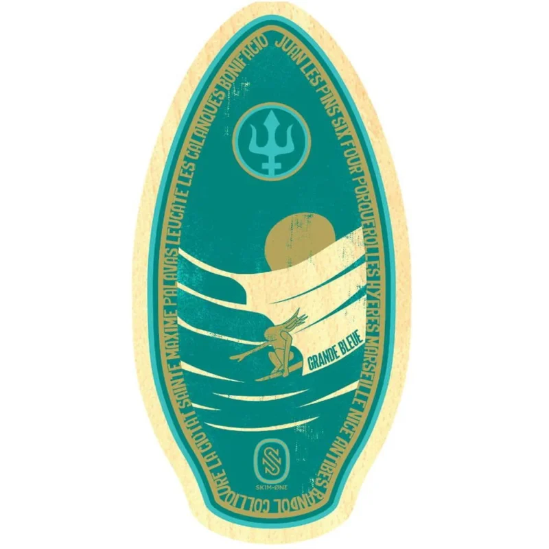 Solde Grande Bleu 41 - Planche De Skimbaord Bois