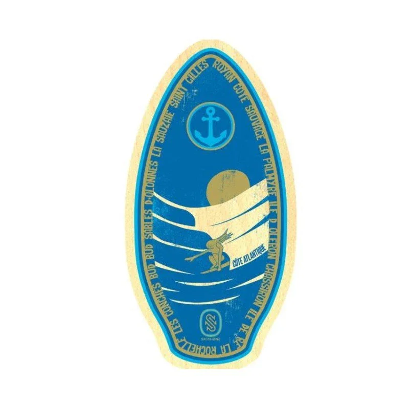 Cote Atlantique 41 - Planche De Skimboard Bois Vente Directe