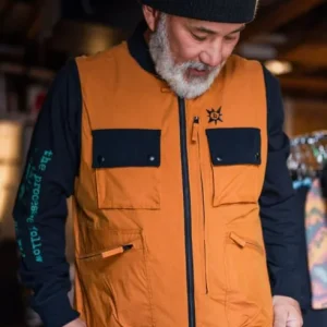 Expédition Rapide Bryan Iguchi Veste Polaire Sans Manches Homme