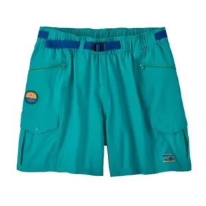 Satisfait Ou Remboursé Outdoor Everyday Blue Short Femme