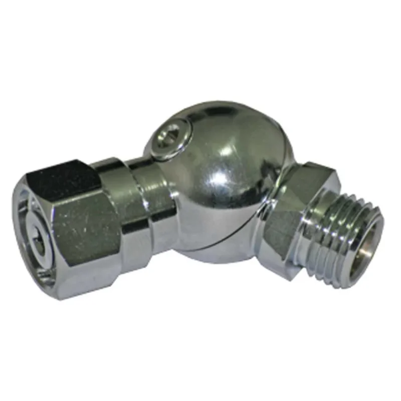 Prix Bas Xs Scuba Adaptateur pivotant 360 MP deuxième étage-9/16 F chromé 9/16 M