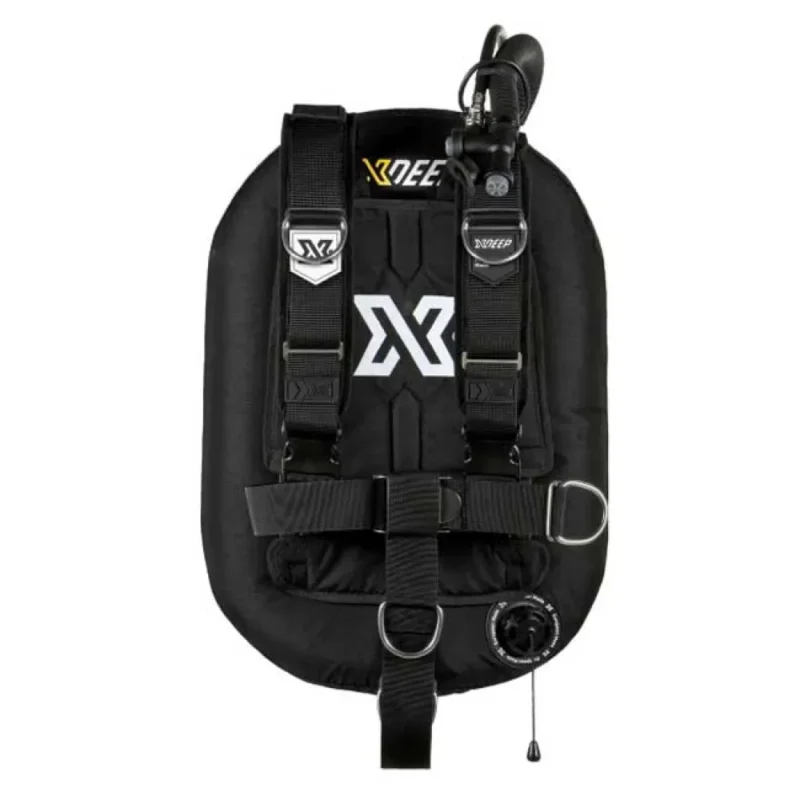 xDeep Aile Zeos 38 Deluxe aluminium backplate XL weight pockets Remise