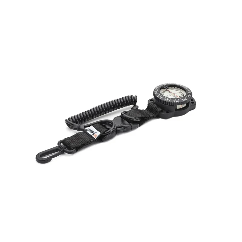 Divemarine Boussole Spherical Dive With Polyuretane Coil Lanyard Ø 60 mm Retour Gratuit