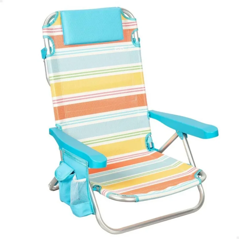 Promotion Saisonnière Aktive Chaise de plage 62420 5 positioncs 55x48x75 cm