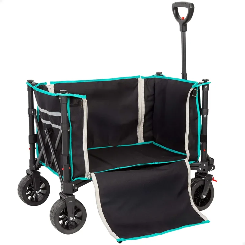 Aktive Chariot de plage pliant 62001 70x45x95 cm Wheel 14 cm Offre Spéciale