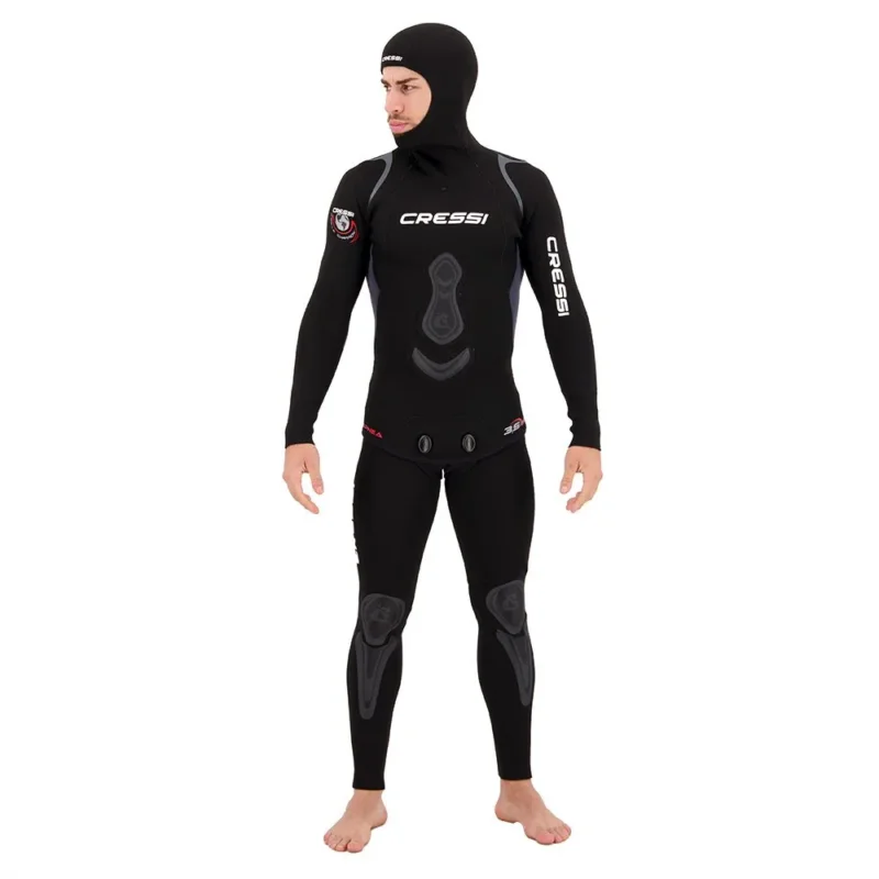 Cressi Combinaison de chasse sous-marine Apnea 3.5 mm Paiement Sécurisé