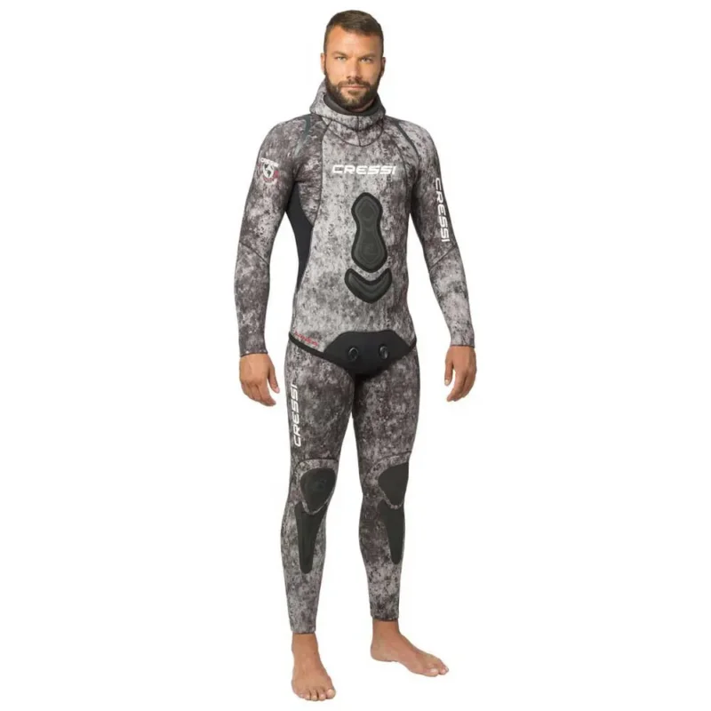 Cressi Combinaison de chasse sous-marine Apnea Camu 5 mm Dernier Modèle