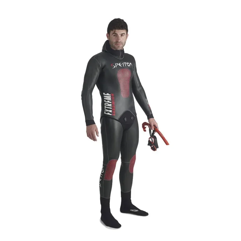 Spetton Combinaison de chasse sous-marine Extreme 5 mm Smoothskin & Metallite Offre Spéciale