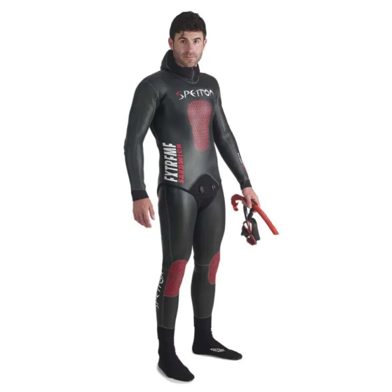 Spetton Combinaison de chasse sous-marine Extreme 7 mm Smoothskin & Metallite Offre Limitée