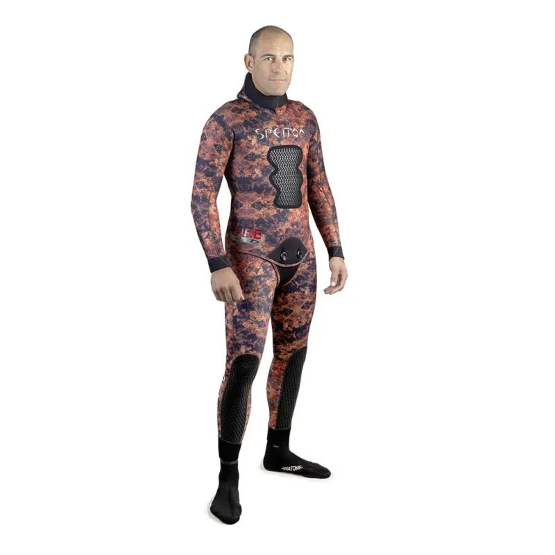 Spetton Combinaison de chasse sous-marine Fire 5 mm Nouveauté