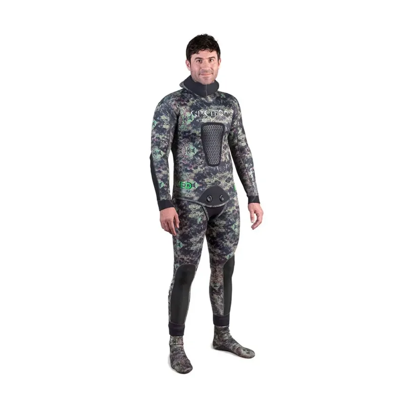 Soldes Spetton Combinaison de chasse sous-marine Med 7/5 mm