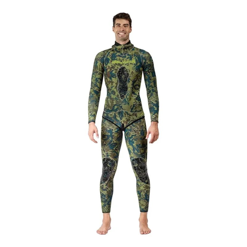 Meilleur Prix Salvimar Combinaison de chasse sous-marine N.A.T101 Camu 3.5 mm