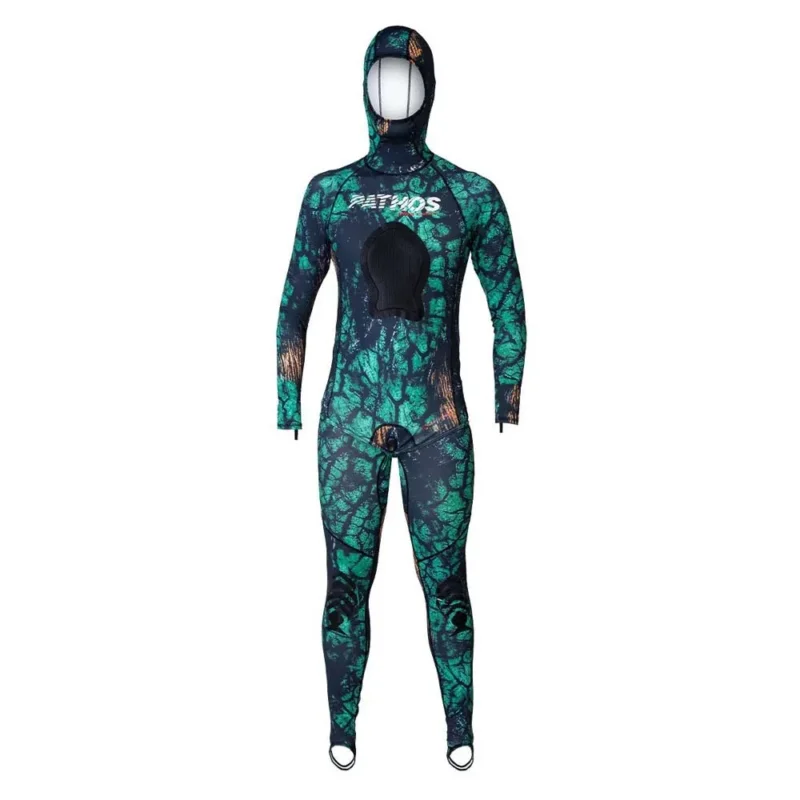 Commander Vite Pathos Combinaison de chasse sous-marine Rash Guard Camu 0.5 mm