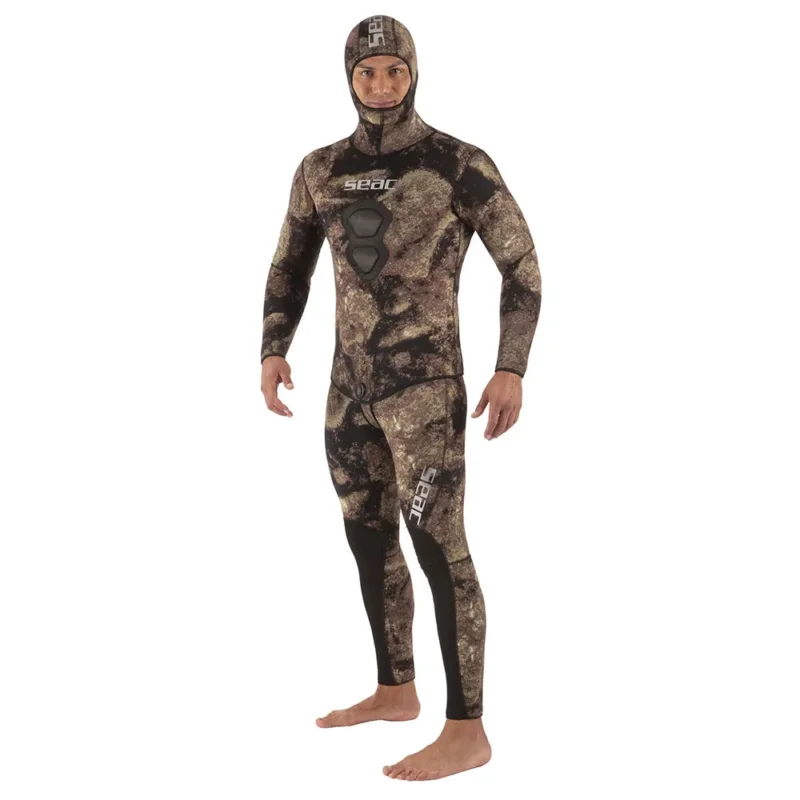 Prix Choc SEAC Combinaison de chasse sous-marine Royal Camo 5 mm