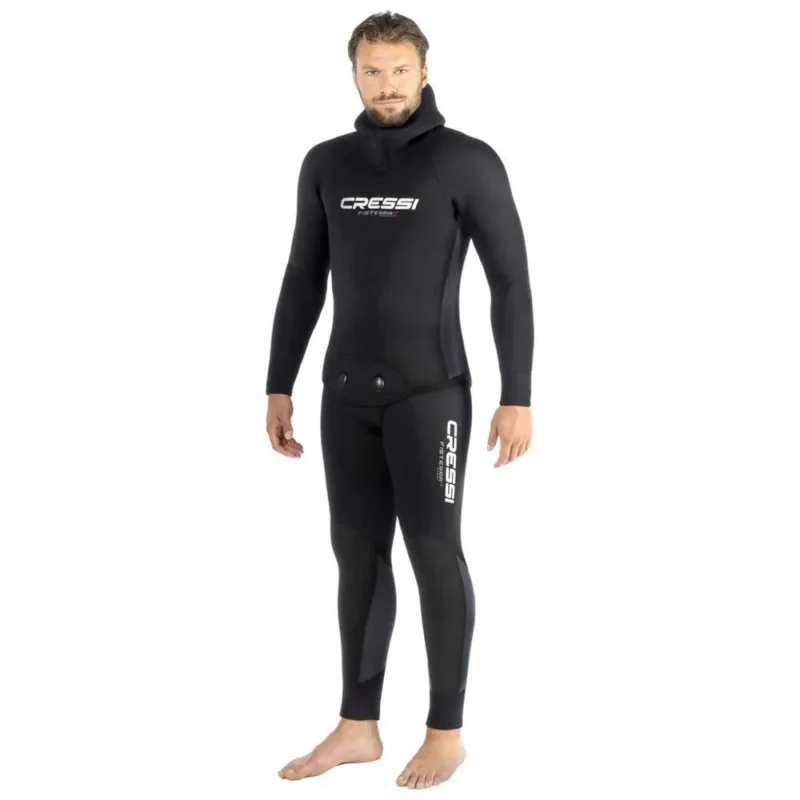 Cressi Combinaison humide de plongée Fisterra LC 9 mm Expédition Rapide