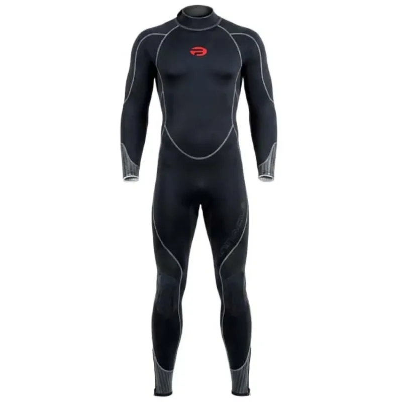 Prix Cassé Pinnacle Aquatics Combinaison humide de plongée Merino Elastiprene 7 mm