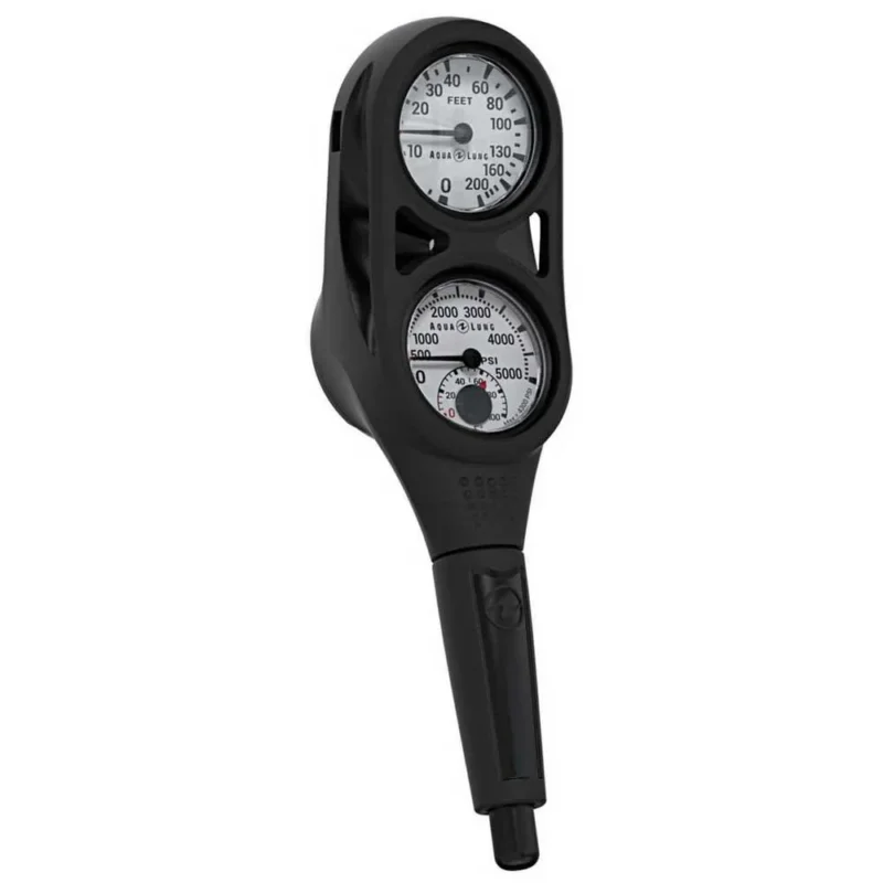 Dernier Modèle Aqualung Console Combo 2 Elements PG 300b+Depth Gauge