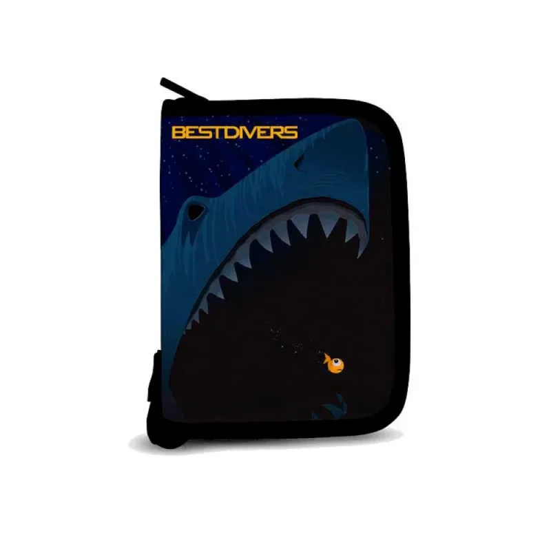 Best Divers Couverture de carnet de plongée 3 anneaux Dive Log Art 9 Retour Gratuit