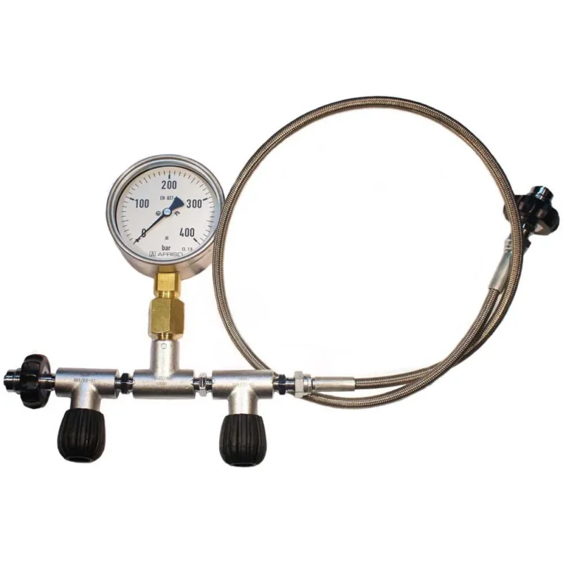 Seulement Aujourd'hui Metalsub Égaliseur de réservoir Oxygen DIN 200/300 With Flow Control