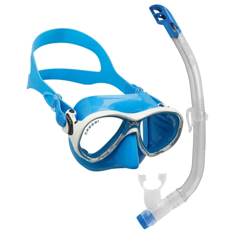 Achat Immédiat Cressi Ensemble de plongée avec tuba pour enfants Marea Vip Colorama Marea Gamma