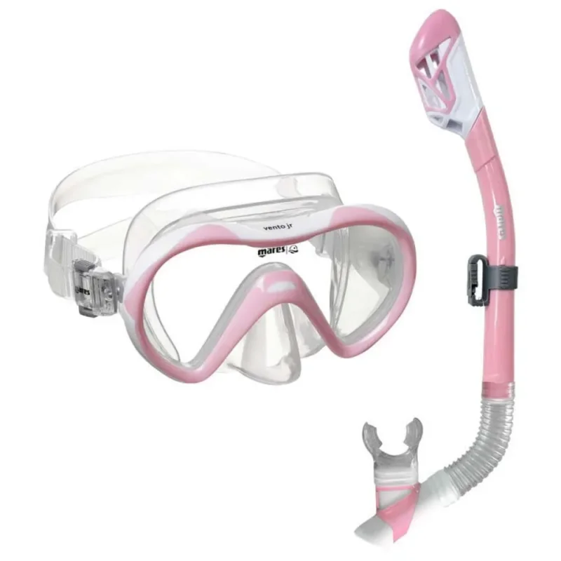 Mares Aquazone Ensemble de plongée avec tuba pour enfants Vento Dry Pas Cher