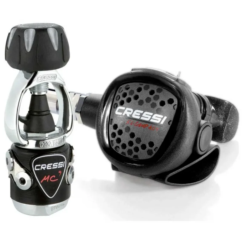 Usine Directe Cressi Ensemble détendeur de plongée XS Compact MC9 Grey INT
