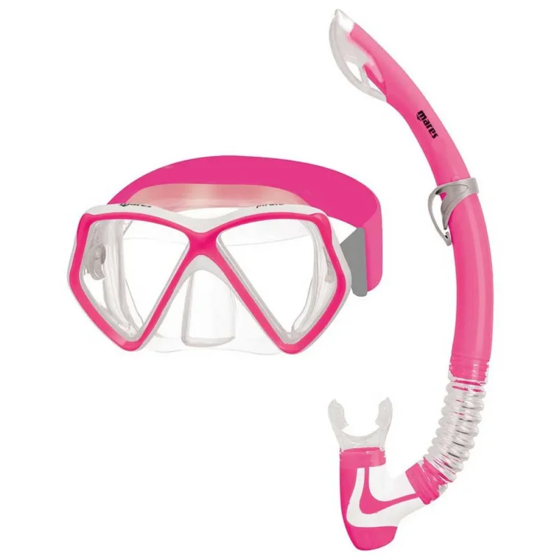 Mares Aquazone Équipement de snorkeling Pirate Neon Expédition Rapide