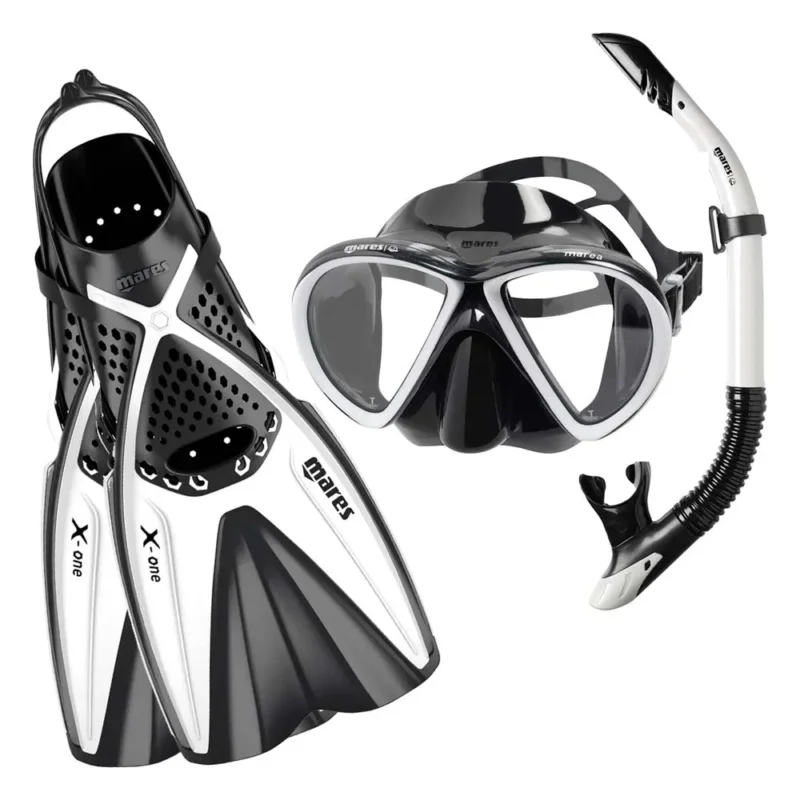 Mares Aquazone Équipement de snorkeling Set X One Marea Jusqu'à Épuisement Des Stocks