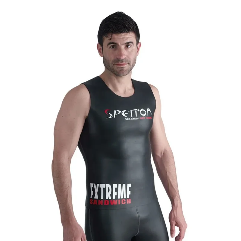 Haute Qualité Spetton Gilet en néoprène Extreme 2.5 mm Smooth&Metallite
