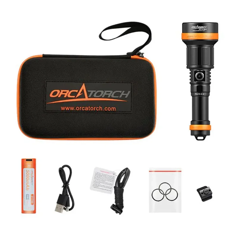 Orcatorch Lampe ZD710 MK2 Authentique