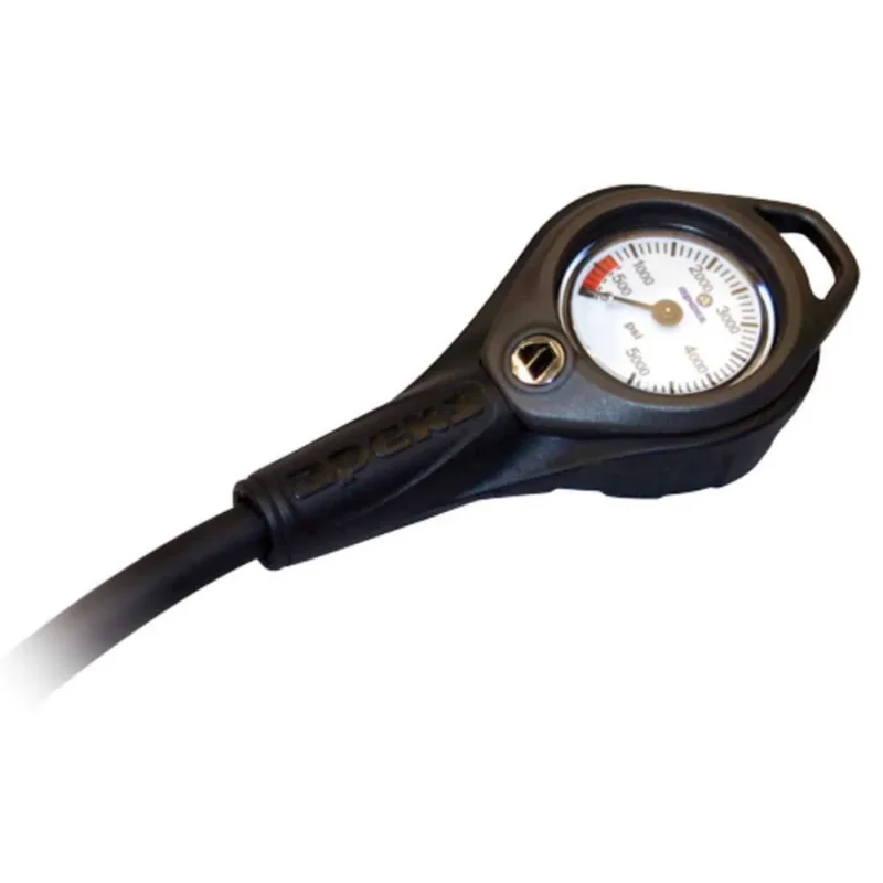 Solde Apeks Manomètre Press Gauge With Flex Hose Imperial