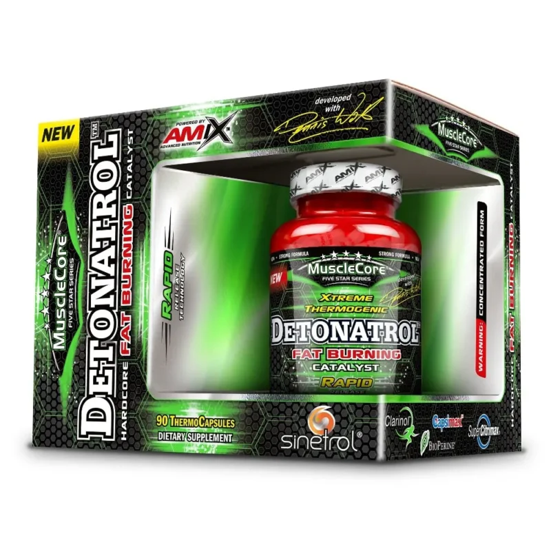 Amix Detonatrol Réducteur de Graisse 90 unités Commander Vite
