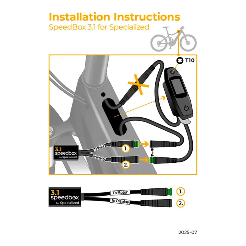 Authentique Speedbox Dispositif d´augmentation de vitesse 3.1 Specialized