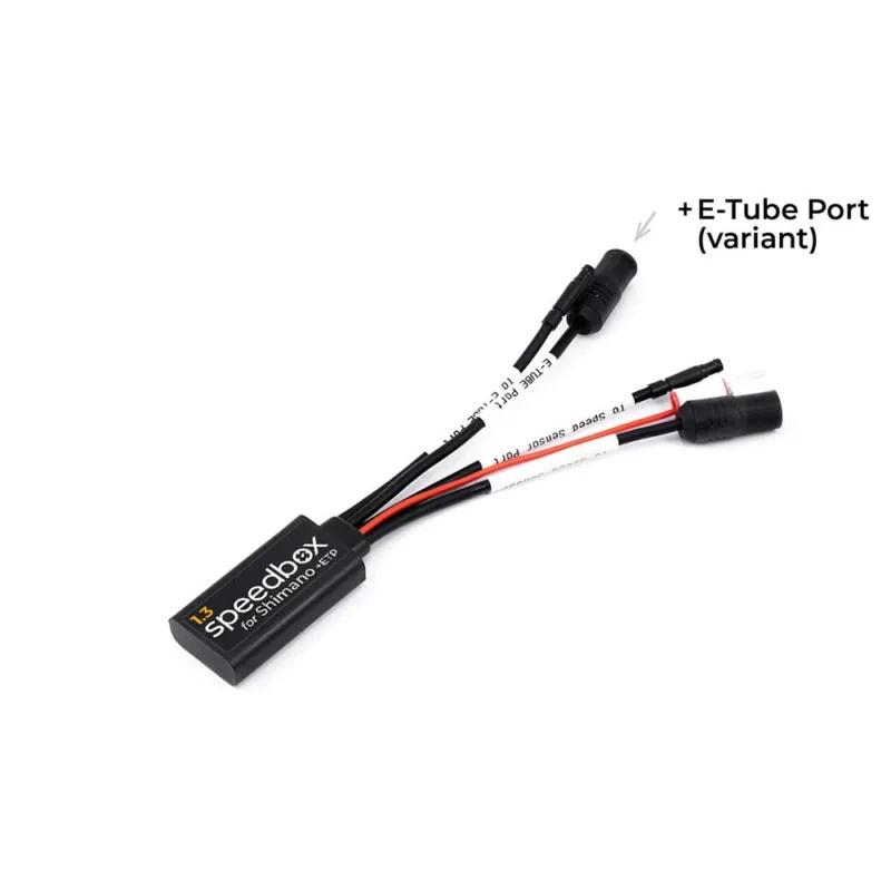 Speedbox Dispositif d´augmentation de vitesse Shimano EP8 1.3 + E-Tube Port Authentique