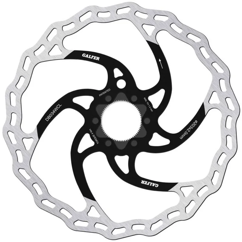 Retour Gratuit Galfer Disque de frein E-Bike Wave CL 2 mm