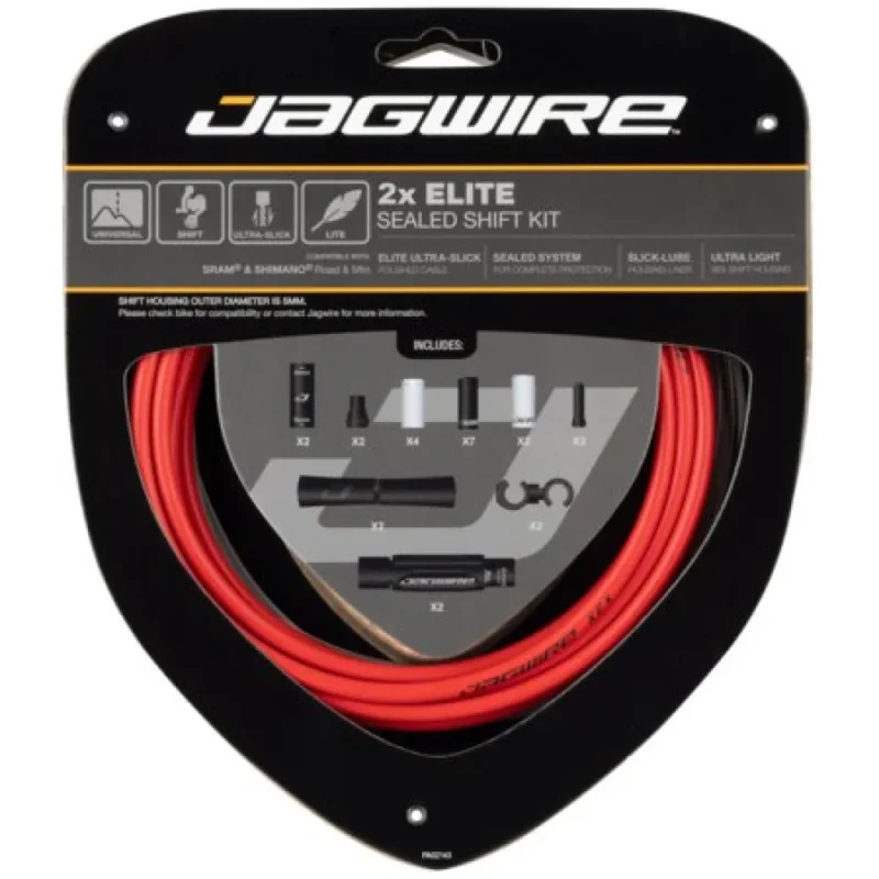 Jagwire Elite Sealed Shift 2 Unités Kit Bon Plan