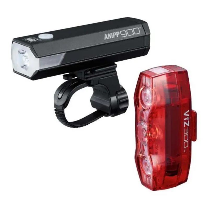Cateye Ensemble de lumières AMPP + VIZ300 Quantité Limitée